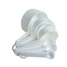 Plastic Measurements Cup Set (8 pcs set)(প্লাস্টিকের মাপের কাপ সেট (৮ পিসের সেট)
